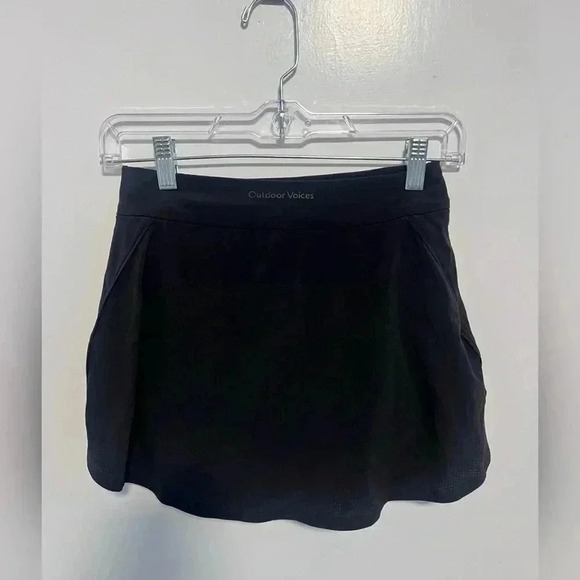 Outdoor Voices Black The Exercise 3" Skort Size XXS - Picture 6 of 6